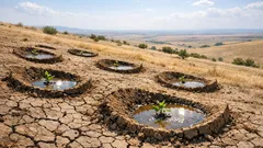 De ce nu prind puieții în zone aride: solul „sigilat” și apa care fuge