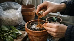 Scorțișoară în ghiveci: trucul simplu care poate opri mucegaiul de pe pământ