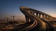 Qiddiya City: mega-orașul divertismentului din Arabia Saudită și circuitul cu virajul „The Blade”