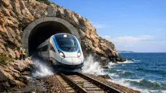 Tunel feroviar sub mare în China: proiectul Bohai care ar reduce traversarea la 40 de minute