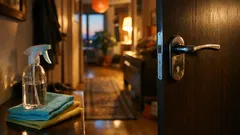 Cum cureți mânerele ușilor cu oțet alb: pași simpli pentru igienizare rapidă acasă