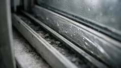 Trucul cu folie alimentară care ține șinele ferestrelor culisante mai curate, fără frecat