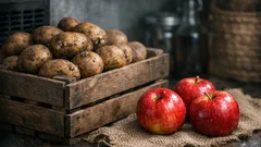 Trucul cu mere lângă cartofi: cum încetinești încolțirea și reduci risipa