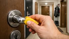 Trucul cu coajă de lămâie care curăță rapid mânerele de uși și le lasă fără peliculă lipicioasă