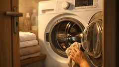 Butonul „Tub clean” care scapă mașina de spălat de mirosul de mucegai