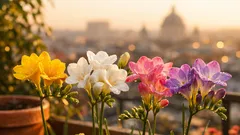 Frezia: cum o plantezi corect din cormi și o faci să înflorească bogat în grădină sau ghiveci