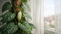 Cum faci scindapsus pictus să înflorească în apartament: lumină, udare și răbdare