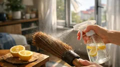 Trucul cu apă și lămâie care te ajută să mături fără să ridici praful în aer