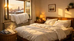 Cât de des speli lenjeria de pat iarna: ghid simplu pentru un somn mai bun