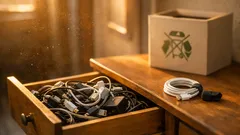 Ce faci cu încărcătoarele vechi: 3 idei simple ca să reduci e-deșeurile și dezordinea