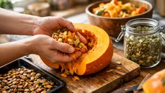 Ce faci cu semințele de dovleac: gustare la cuptor, grădină și compost, fără risipă