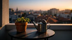 Cum crești mentă în ghiveci pe balcon: lumină, udare și tundere pentru frunze aromate