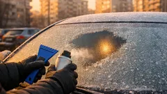 Cum dezgheți parbrizul înghețat în siguranță: 4 metode rapide pentru diminețile de iarnă