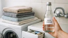 Cum faci prosoapele moi din nou: trucul cu oțet alb care chiar ajută
